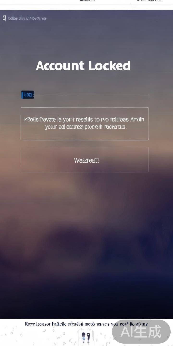 若登录时显示“账户被锁定”或类似提示，基本可以判断