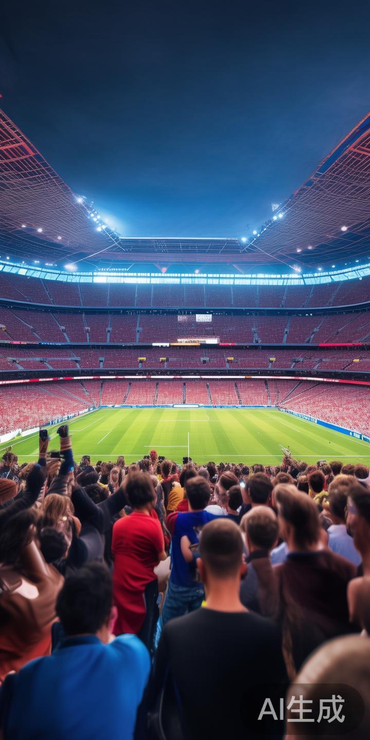 新万博体育全面助力西甲联赛精彩不断引领足球新浪潮 例如,在赛场上,观众不仅可以通过移动端实时关注比赛